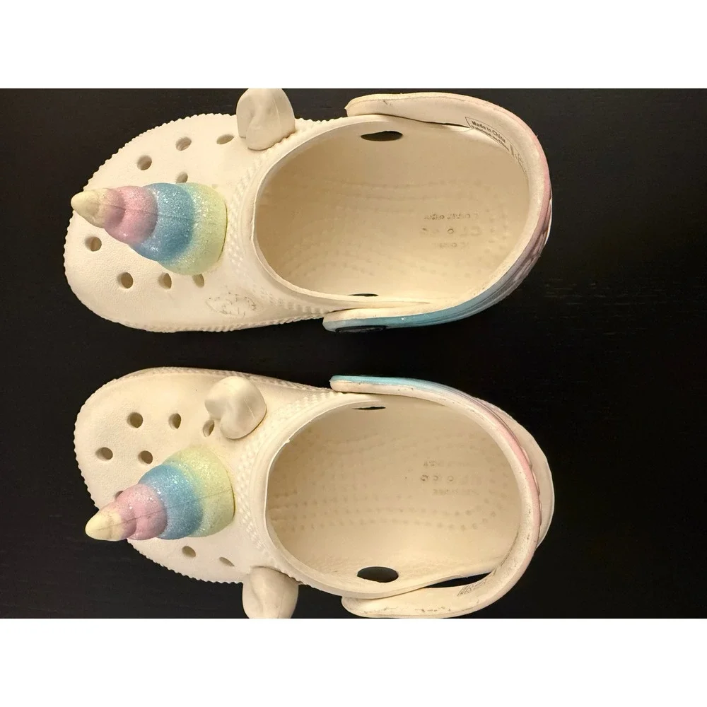 CROCS toddler unicorn